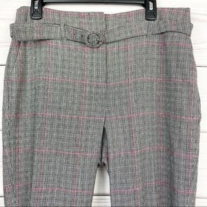 Boden Glen Plaid Wool Blend Trousers/Pants SZ 10 R